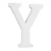 New product DIY pretty alphabet letters Decorative white Wall Letter Y for Children Nursery Baby's Room Decoration