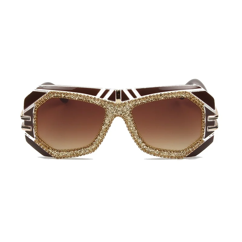 Luxury Oversized Pilot Sunglasses Women Vintage Rhinestone Brand Designer Big Frame Gradient Lens Shades for Women Oculos Female, Gray,brown
Luxury Oversized Pilot Sunglasses Women Vintage Rhinestone Brand Designer Big Frame Gradient Lens Shades for Women Oculos Female, Gray,brown