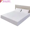 Cotton Poly hospital linen bed sheet White flat sheet