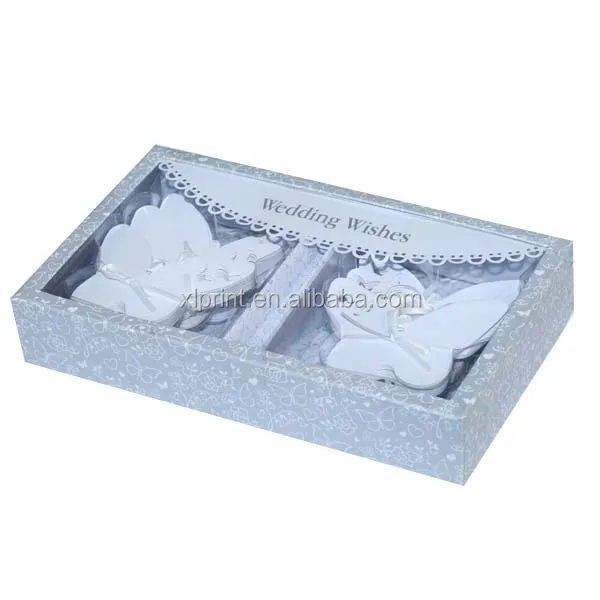 custom logo white paper box gift box packaging beautiful design