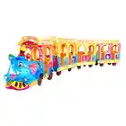 Amusement outdoor kids electric train trackless train amusement park equipment for sale