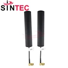 GSM GPRS SMA Elbow Antenna With 900mhz-1800mhz 5CM Short Cable RG174