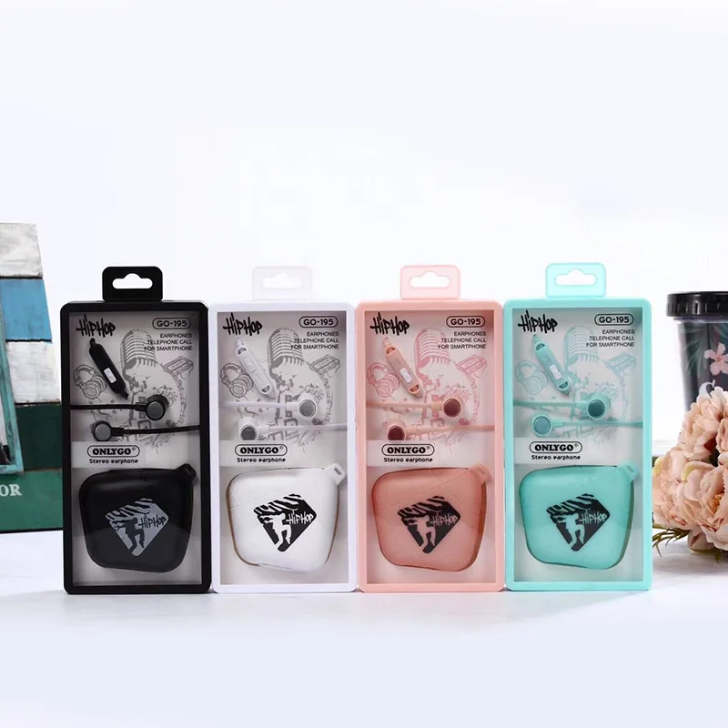 New products Electronic Mobile Earphone Luxury Custom Logos Packing Box Earbuds - ANKUX.COM