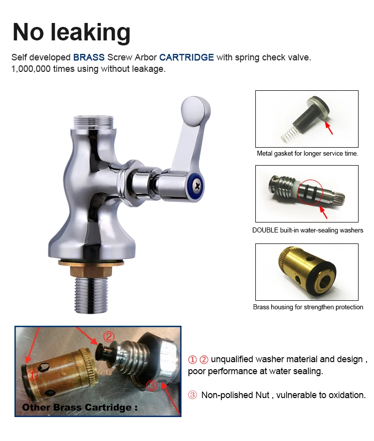 GuangDong Manufacture Deck Mounted  Single Handle Gooseneck Basin Taps Best Single Handle Kitchen Faucet