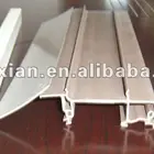 plastic extruding profiles PVC/ABS/PC sectional material extrusion plastic profiles