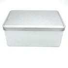 Custom Square Luxury 190mm x 130mm x 80mm Gift Candy Box Cookie Tin Watch Box Can