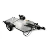Folding Single RAIL Motorcycle Enclosed Trailer Motorbike With Accessory