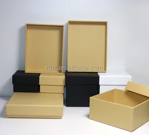 general kraft paper gift box wholesale scarf gift box packaging