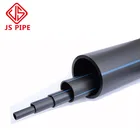 Excellent quality China 90mm hdpe pe plastic pipe for irrigation black plastic pipe pe100 hdpe pipe prices