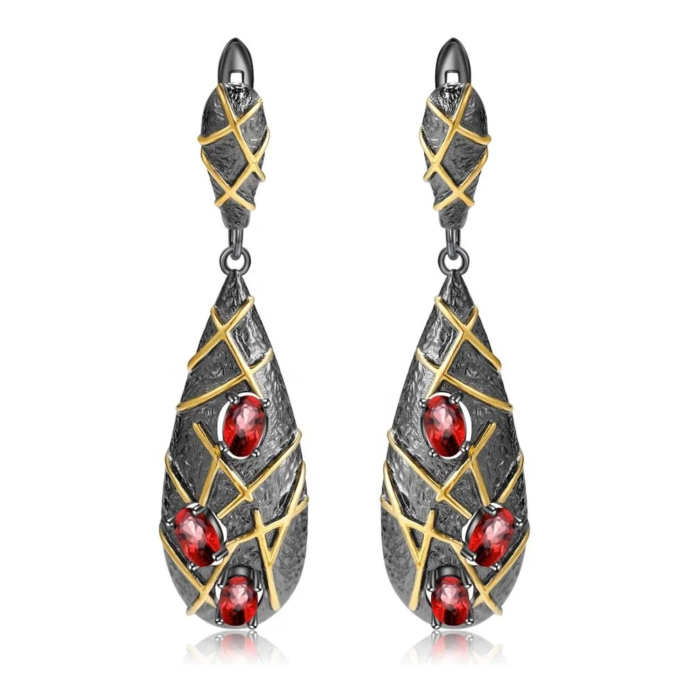 Abiding wholesale natural women fashion gemstone red garnet gold plated 925 sterling silver earring jewelry set
Abiding wholesale natural women fashion gemstone red garnet gold plated 925 sterling silver earring jewelry set