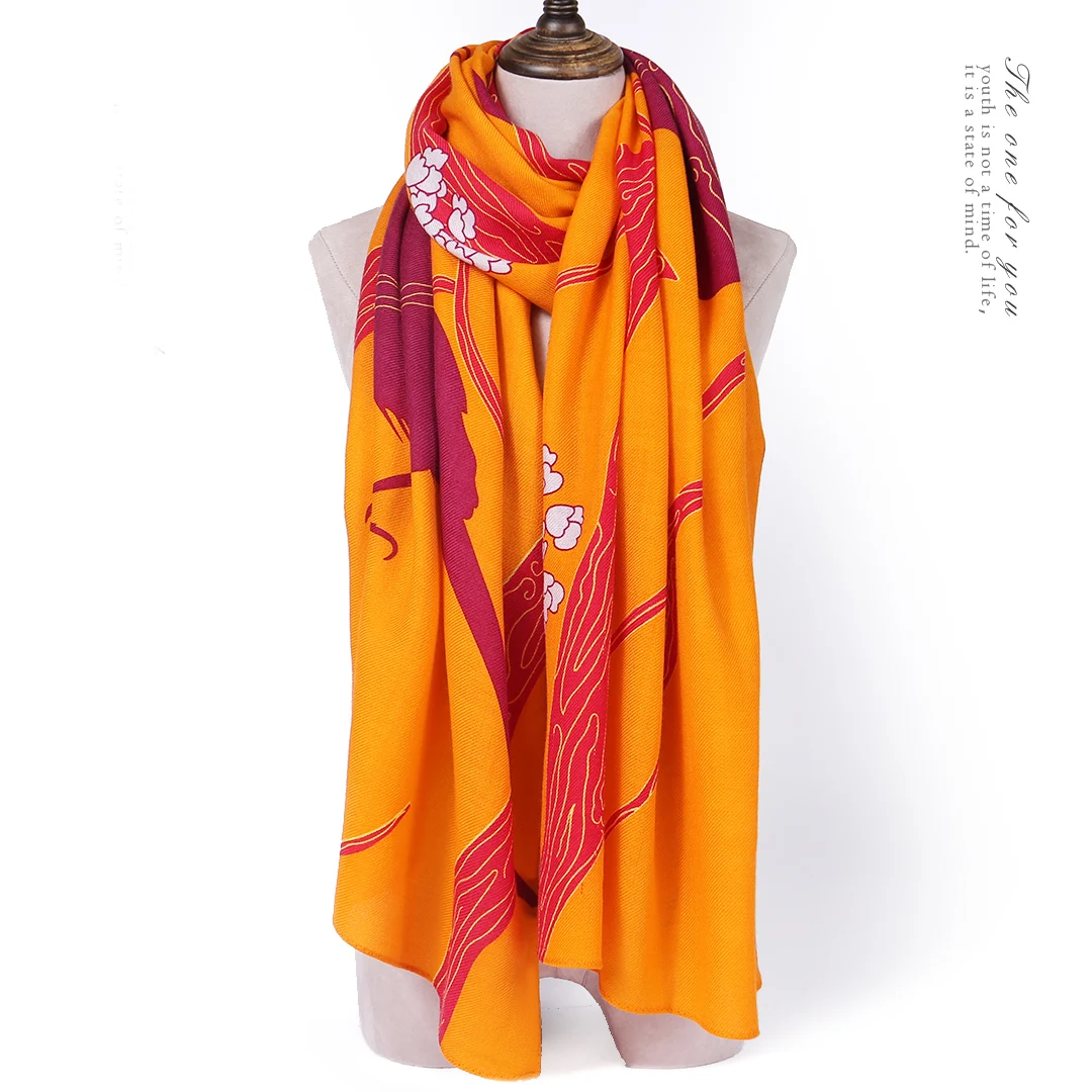 children's hat with scarf attached