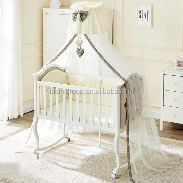 antique baby crib