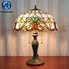 Led rechargeable lamp restaurant decorative table promotional products 2019 metal art lamp tiffany lamp
