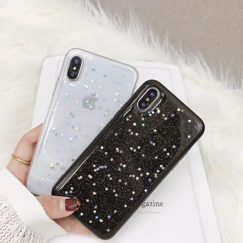 Vintage Cool Case for iphone XS Max XR 6 6S Plus Silicone Bling Glitter Star Clear Coque Cover for iphone 7 Plus 8 Case X10
Vintage Cool Case for iphone XS Max XR 6 6S Plus Silicone Bling Glitter Star Clear Coque Cover for iphone 7 Plus 8 Case X10