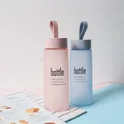 Outdoors Plastic Water Bottle Sports 500ml With Silicone Rope
