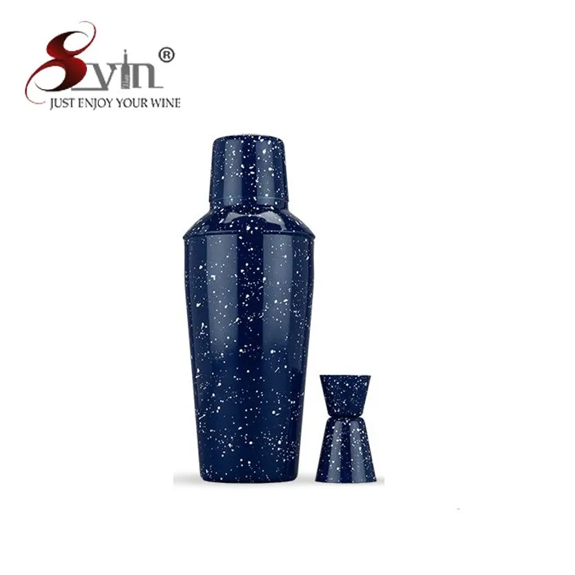 cocktail shaker and double jigger set