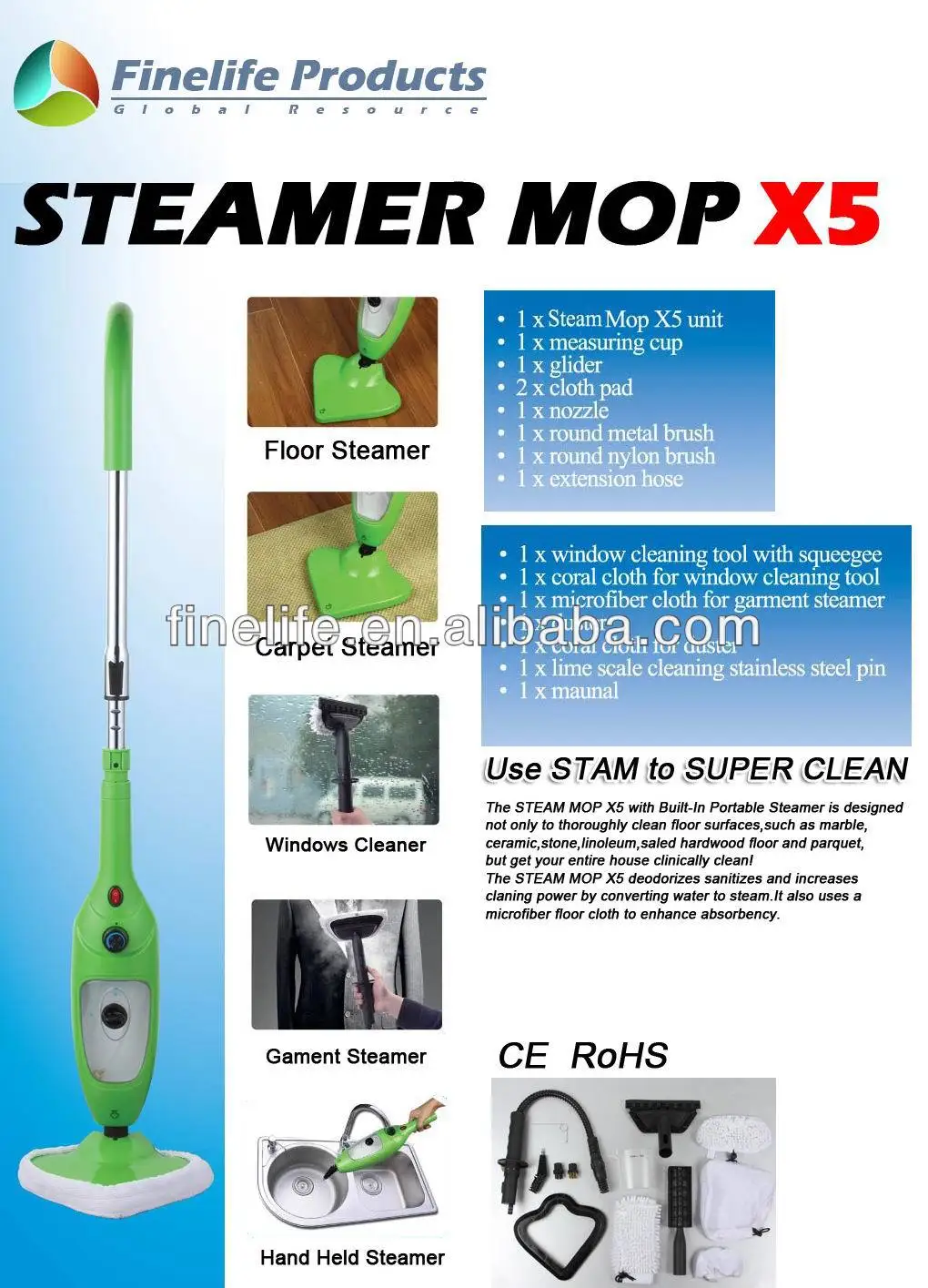 H20 mop x5 steam cleaner модель ep2199 b инструкция по применению фото 109