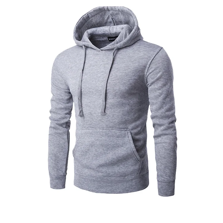 import grey hoody with customized logo from China