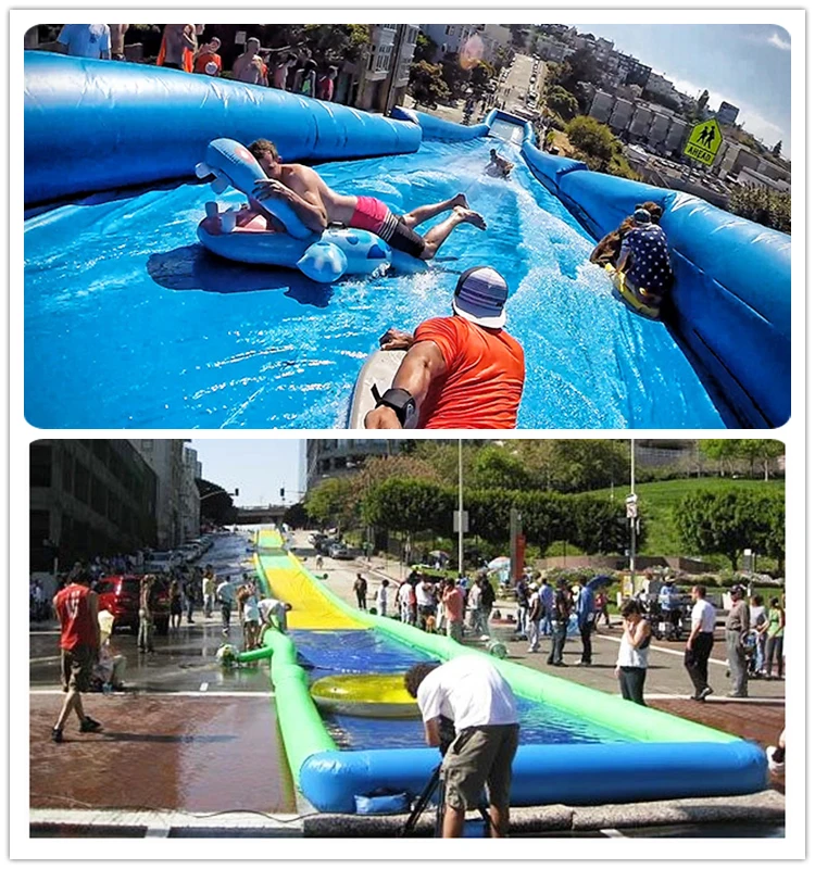singlane giant inflatable water slide.jpg