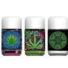Child Proof Resistant 4OZ Glass Jars with Lids for CBD products and hot sale In USA and Canada