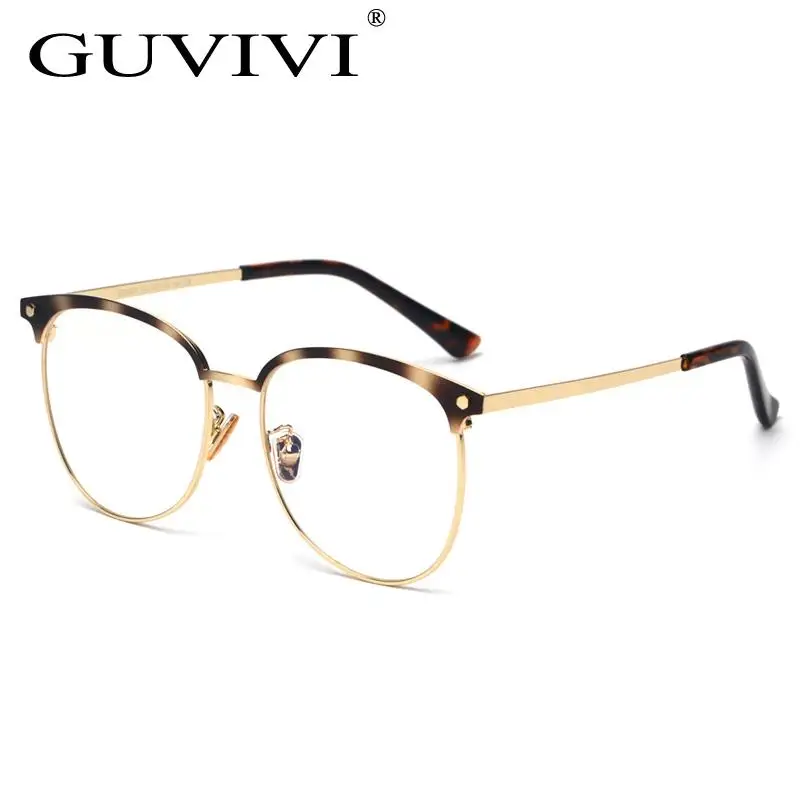 GUVIVI Frame glasses square metal oversize Trendy sunglasses tortoise flat mirrored Sun glasses for man, Transparent
GUVIVI Frame glasses square metal oversize Trendy sunglasses tortoise flat mirrored Sun glasses for man, Transparent