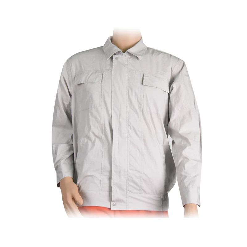 Factory directly fan/air conditioning cooling clothes custom mens workwear fan work clothes, Grey
Factory directly fan/air conditioning cooling clothes custom mens workwear fan work clothes, Grey