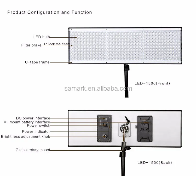 studio video light 2