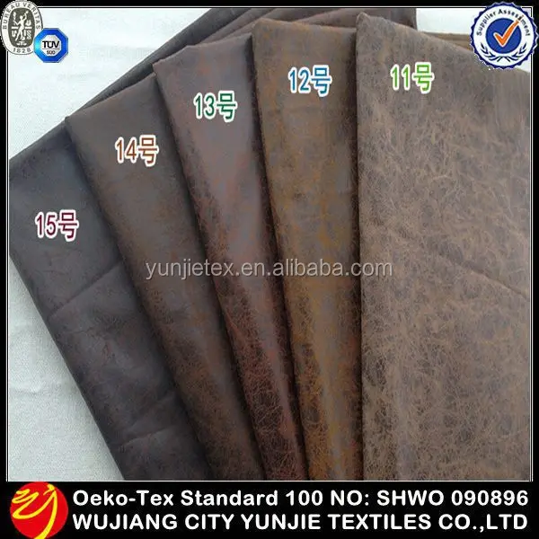 2016 High Quality Polyester Microfiber Hot Stamping Suede Fabric