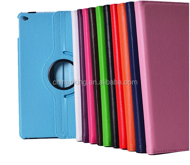 PU leather 360 degree rotating case for ipad air 2