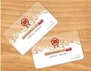 Top Sale 10 Clear Transparent PVC Business Visiting Cards For Library, Hospital, BookStore