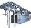 overhead conveyor shot blasting machine for metal
