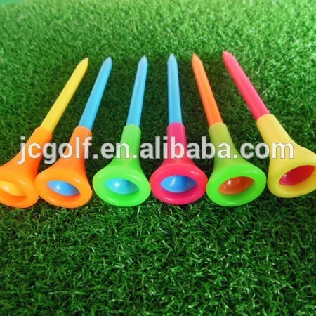 70mm Multi Color New plastic with Rubber Cushion Top Golf Tees, White/yellow/orange/blue/red/pink
70mm Multi Color New plastic with Rubber Cushion Top Golf Tees, White/yellow/orange/blue/red/pink