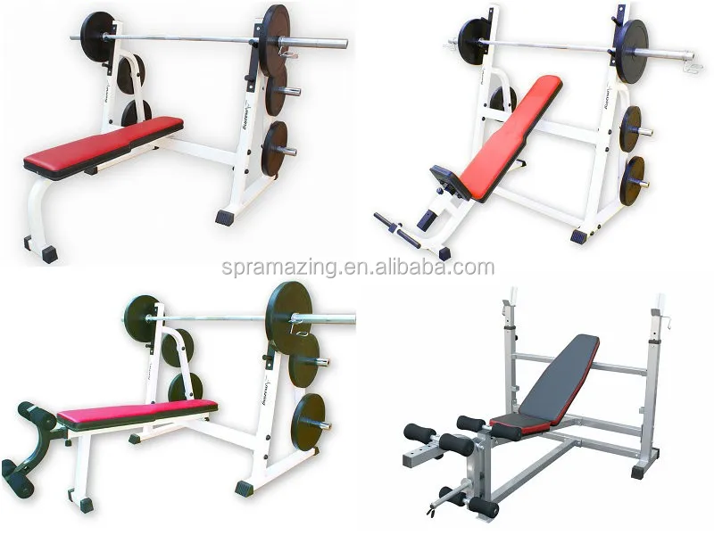 Vertical Weight Bench Free Weight Professional Bodybuilding