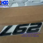 Matte Black PVC material 297 number sticker, Soft 3D plastic logo label for car