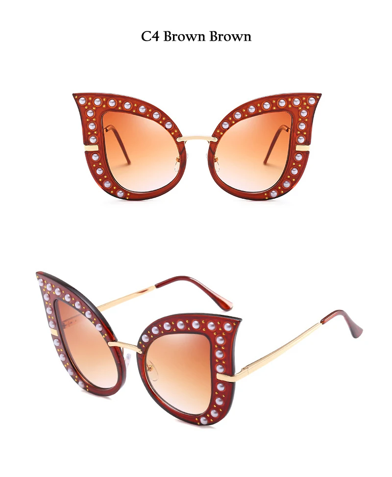 Rimless Cat Eye Sunglasses (15)