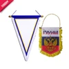 Fashionable Flying Custom Free Design Soccer Mini Pennant Flag