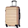 ABS Hard Case Luggage With Zipper Wheel Aluminium Trolley Systems