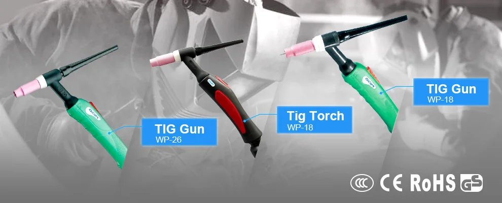WP9 amp WP9F amp WP9P TIG Welding Torch with CE certification