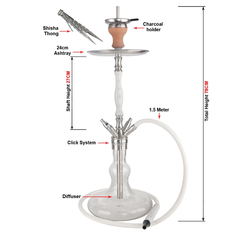 2019 Large size wood Shisha Stainless Steel hookah, White&original stainless steel color
2019 Large size wood Shisha Stainless Steel hookah, White&original stainless steel color