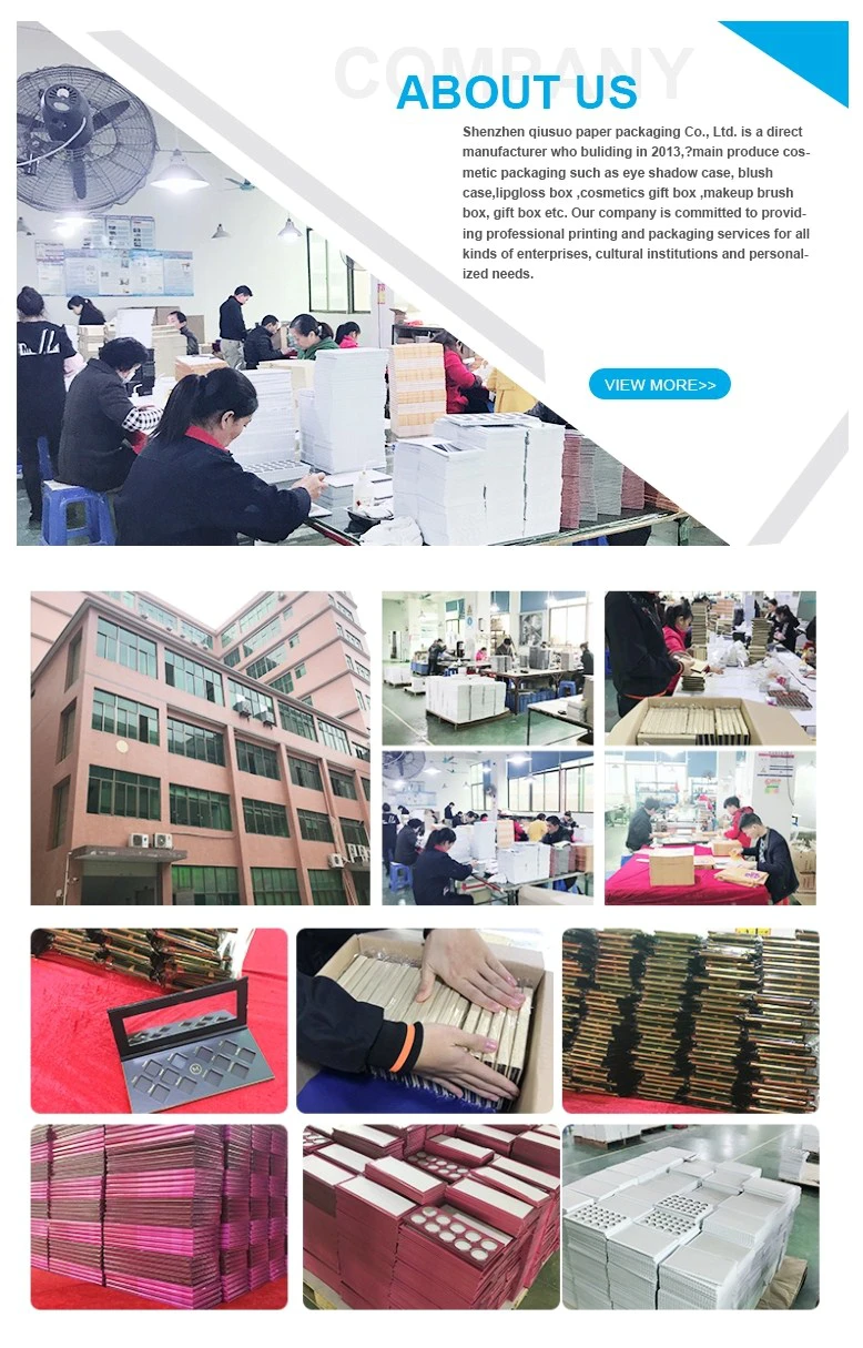 wholesale eyeshadow packaging palette