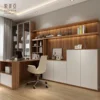 Simple Style Customized Study Room Furniture Wooden Modern Design Study Desk