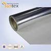 high temperature insulation one side coated silver aluminum foil fiberglass cloth