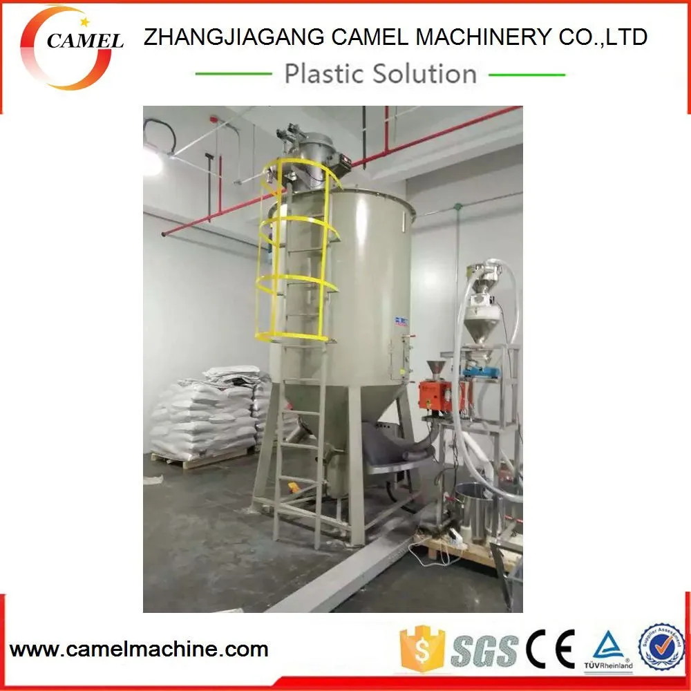 Vertical Plastic Granules Mixer Mixing Drying Machine Mixer Hopper