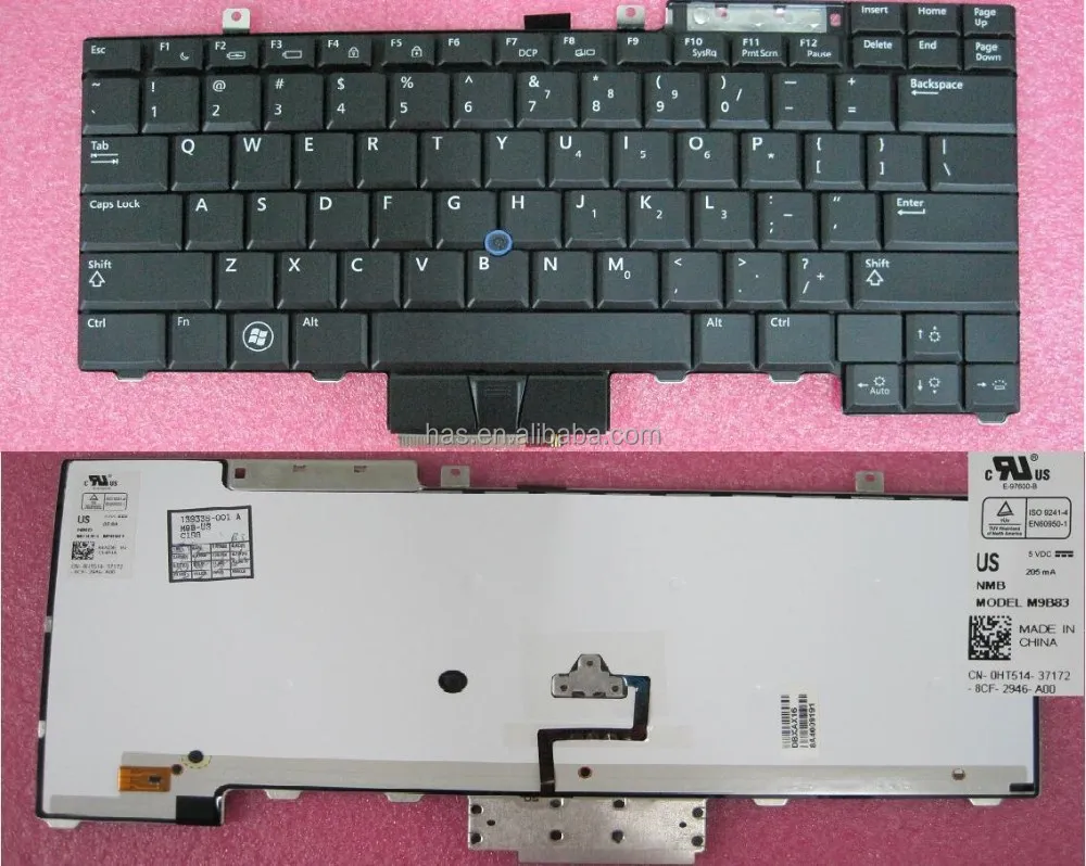 كمبيوتر محمول لوحة مفاتيح Dell خط العرض E6400 E6410 E6500 E6510 الدقة M2400 E4300 M4400 M6400 2nd HDD العلبة