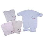 Baby Newborn Clothes Set Wholesale 100% Cotton Plain Color Infant Baby Clothing Romper