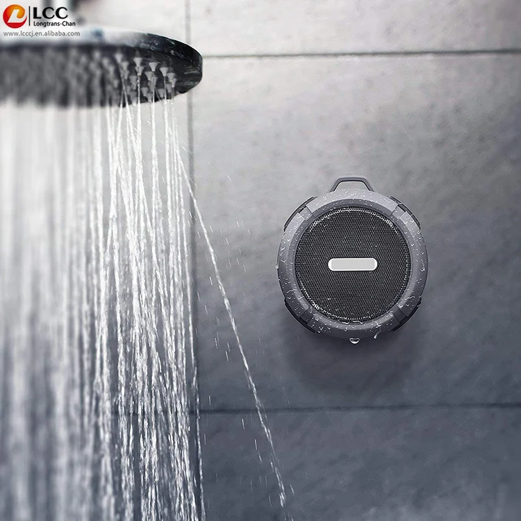 New C6 bluetooths speaker portable waterproof wireless mini speaker with suction cup - ANKUX.COM