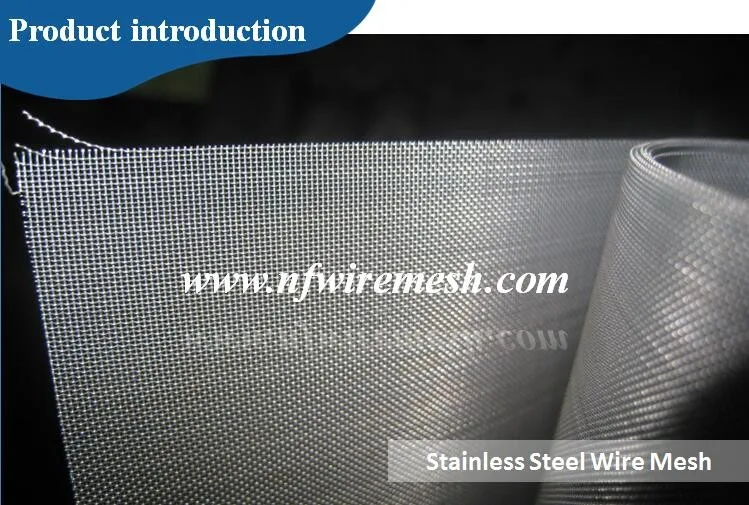 Industry use 304/316/316L 12/14mesh stainless steel wire mesh(Guangzhou Factory)