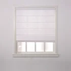 natural look white color roman blinds danish sun shade beaded window blinds