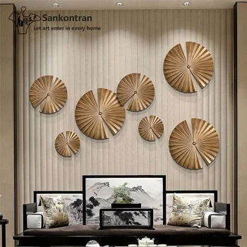 Handmade Welding Round Shape Abstract Metal 3D Wall Mural for Home Decoration, Antique copper
Handmade Welding Round Shape Abstract Metal 3D Wall Mural for Home Decoration, Antique copper
