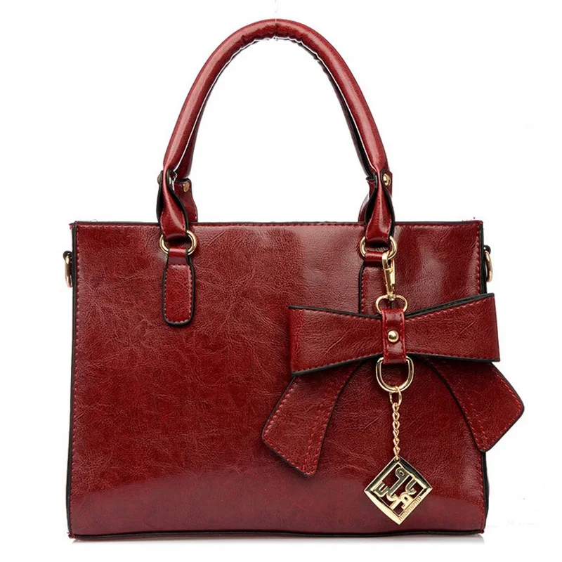 Bow Sequined Chains Women Shoulder Bag 4 Colors Fashion Women Handbags Pu Leather Messenger Bag 2015 Hot Vintage Bags Briefcases
